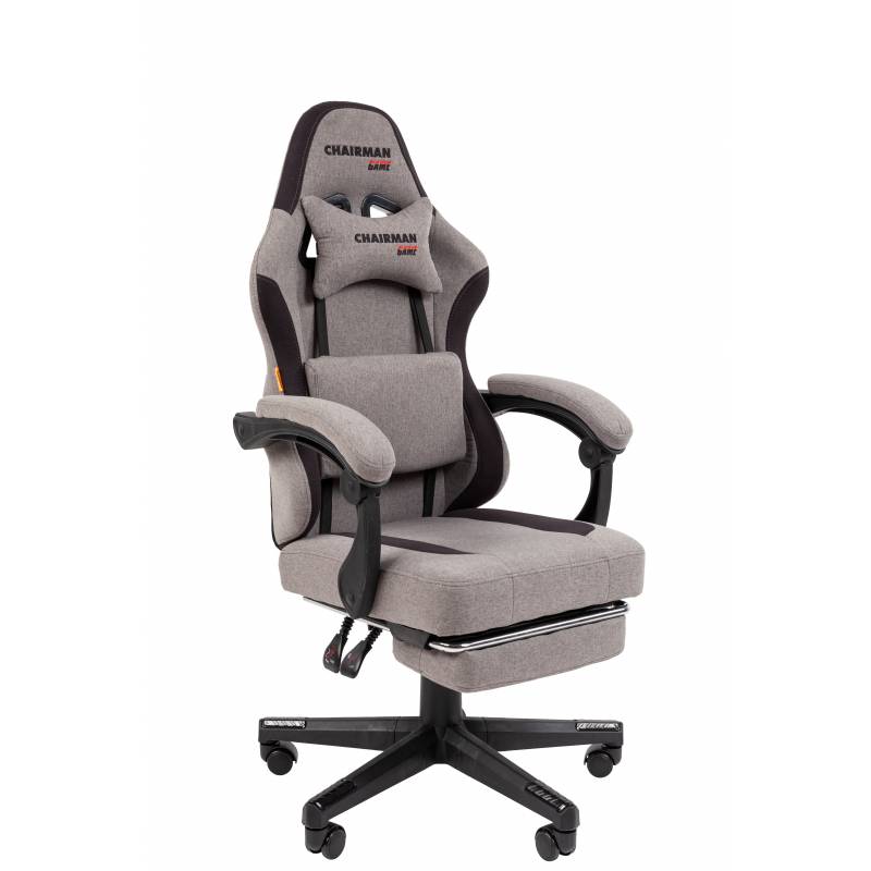 Игровое кресло Chairman CH27 серо-черный главное фото