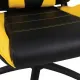 Игровое кресло  "GT Master GM-110", две подушки, экокожа, черное/желтое, 531927. Фото товара с разных ракурсов.