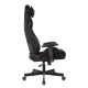 Кресло игровое Knight Outrider черный Light-20 с подголов. крестов. металл. Фото товара с разных ракурсов.