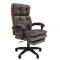 Кресло руководителя Chairman 442 Home  Россия серый текстиль главное фото в маленьком размере